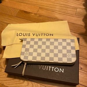 Authentic Louis Vuitton Damien Azur Wallet -
